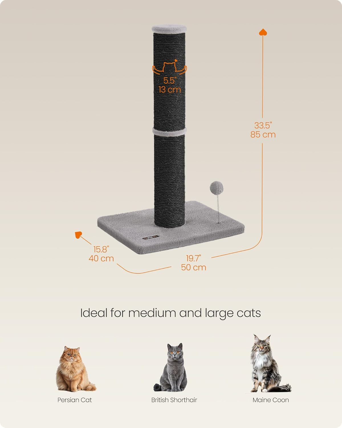 Cat Scratching Post Sisal